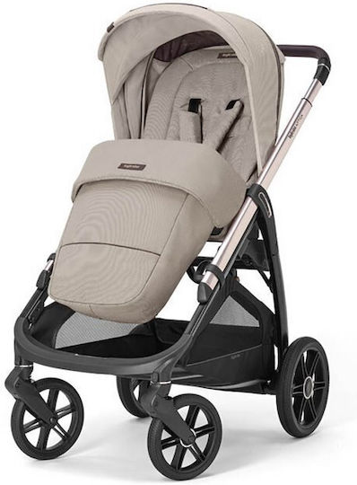 Inglesina Aptica Quattro Darwin Verstellbar 3 in 1 Baby Kinderwagen Geeignet für Neugeborene Pashmina Beige / Paladio 12.7kg