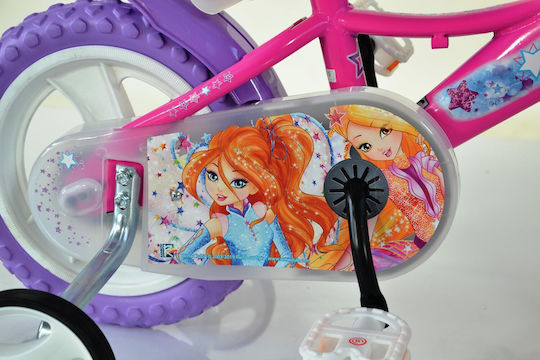 Dino Bikes Winx 14" Kids Bicycle BMX Multicolour
