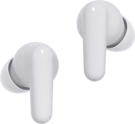 Lamtech LAM113041 In-ear Bluetooth Handsfree Ακουστικά με Θήκη Φόρτισης Λευκά
