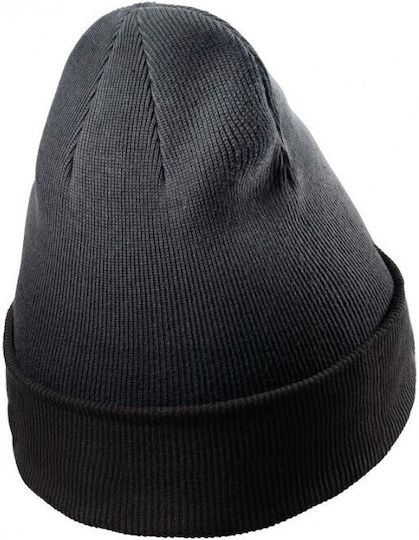 Beanie Unisex Beanie Gestrickt in Gray Farbe