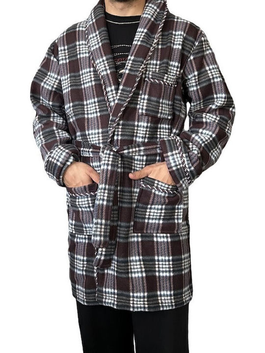 Koyote Winter Herren-Robe Blue