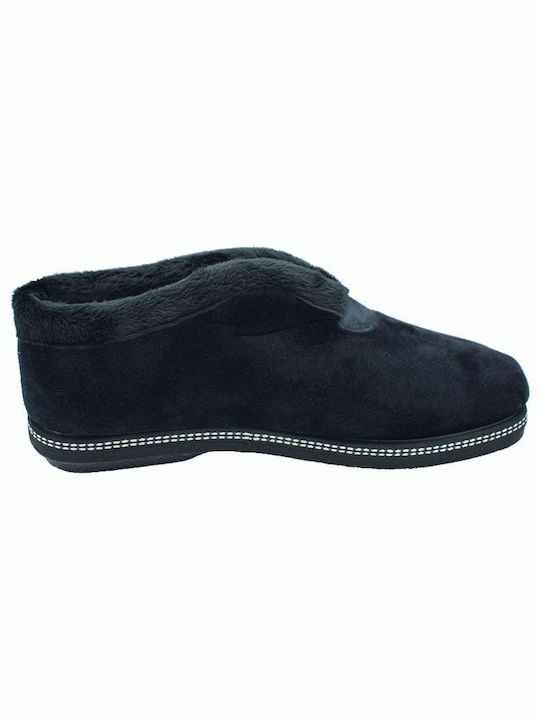 Comfy Anatomic Winter Women's Slippers in Negru color