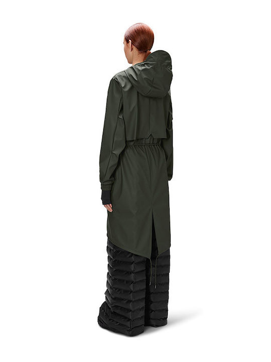 Rains Jacket Parka Green