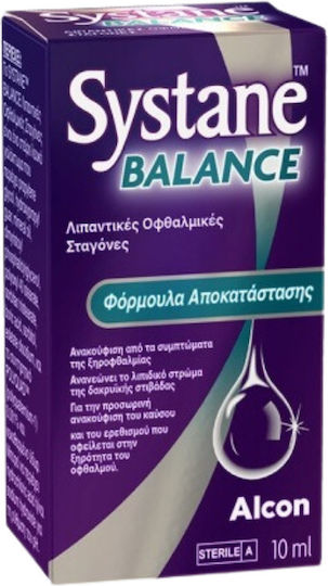 Alcon Systane Balance Picături Oftalmice pentru Ochi Uscat 10ml