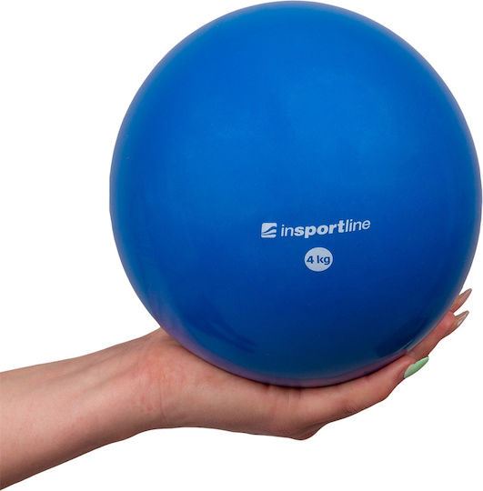 inSPORTline Mini Μπάλα Pilates 21cm , 4kg σε Μπλε Χρώμα