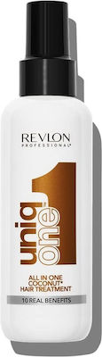 Revlon Uniq One Lotion Αναδόμησης All in One Coconut για Ξηρά Μαλλιά 150ml