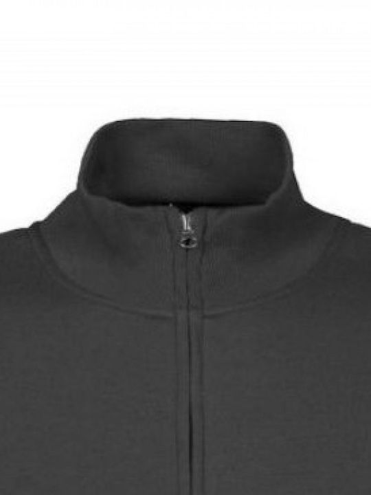 JRC Men's Cardigan with Zipper Black