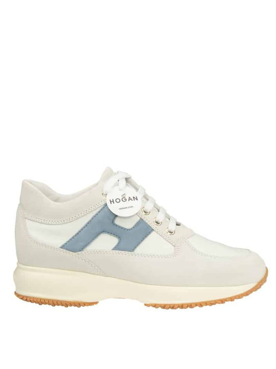 Interactive Femei Chunky Sneakers Albe