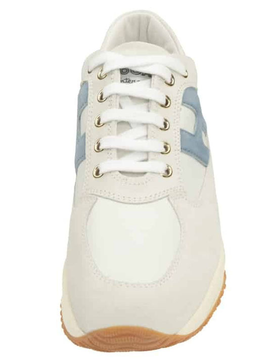 Interactive Femei Chunky Sneakers Albe