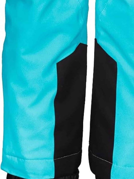 Killtec Ksw 37258-133 Kids Dungarees for Ski & Snowboard Turquoise