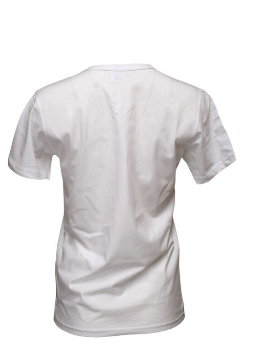 Women's Sports T-shirt White/Green