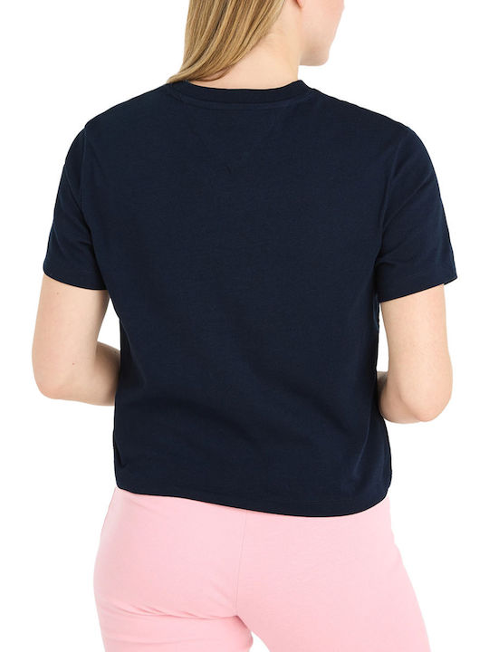 Tommy Hilfiger Γυναικείο T-shirt Μπλε Σκούρο