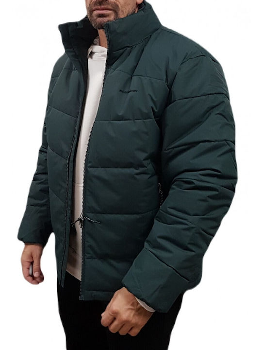 Winter Jacket Puffer Waterproof and Windproof Green
