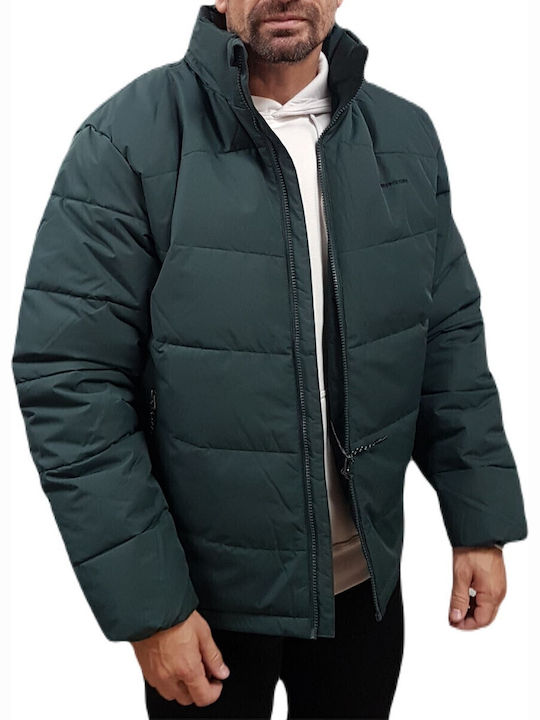Winter Jacket Puffer Waterproof and Windproof Green