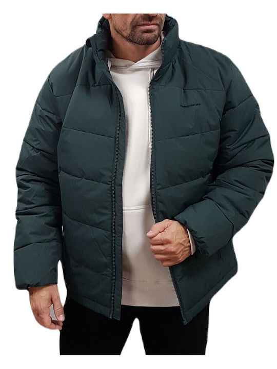 Winter Jacket Puffer Waterproof and Windproof Green