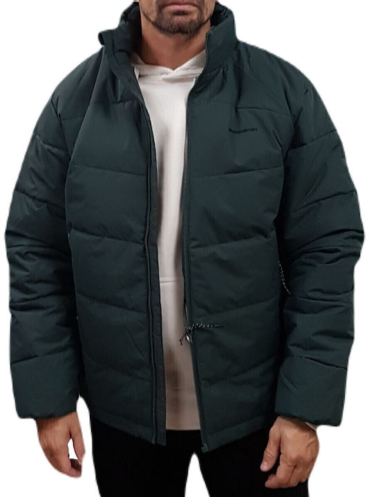 Winter Jacket Puffer Waterproof and Windproof Green
