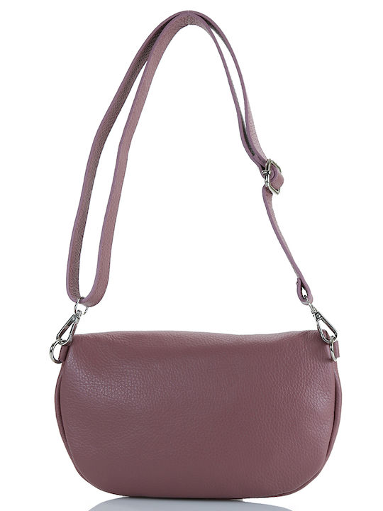 Leather Women's Bag Crossbody Pink