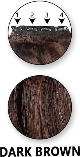 Cosmofan Extensie în Întuneric Castan Culoare 50cm