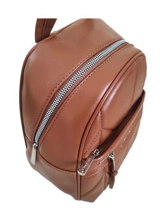 Women's Backpack Bag Brown