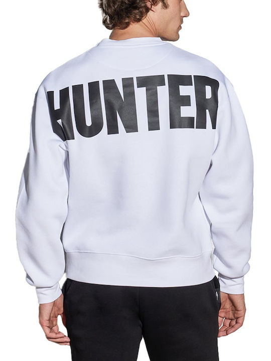 Blue Hunter Men's Long Sleeve Blouse White