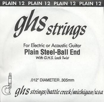 GHS Strings Single String for Electric Guitar Ghs 013