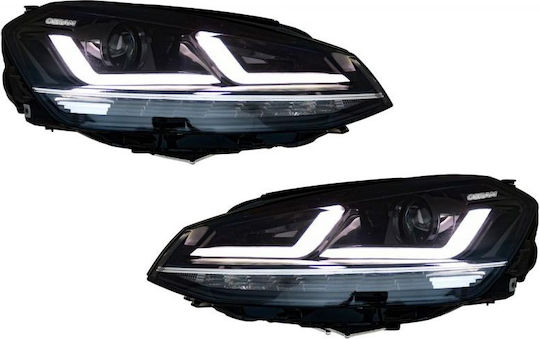 Osram Μπροστινά Φανάρια Led για Volkswagen Golf 12-17 2τμχ