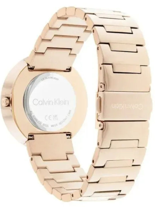 Calvin Klein Eccentric Womens Watch Battery Gold