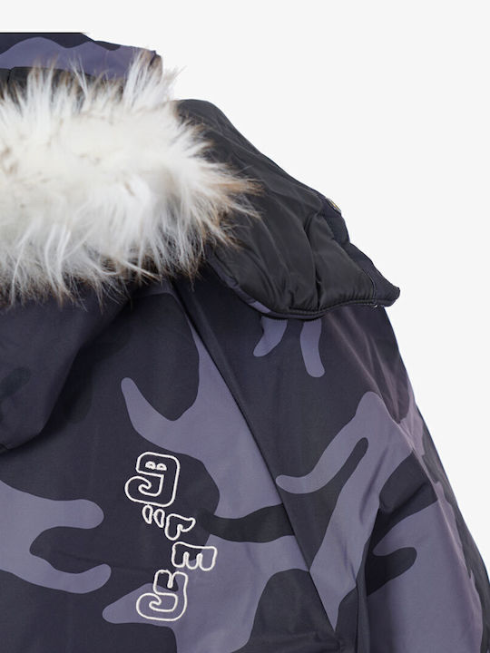 Winter Jacke Puffer Schwarz