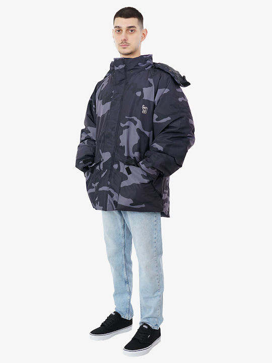 Winter Jacke Puffer Schwarz