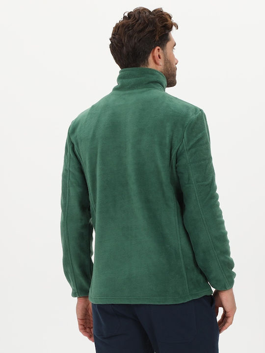 Ανδρική Ζακέτα Fleece Πράσινη