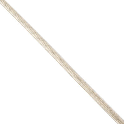 GloboStar Stoffkabel 2x0.75mm² in Beige Farbe 77627