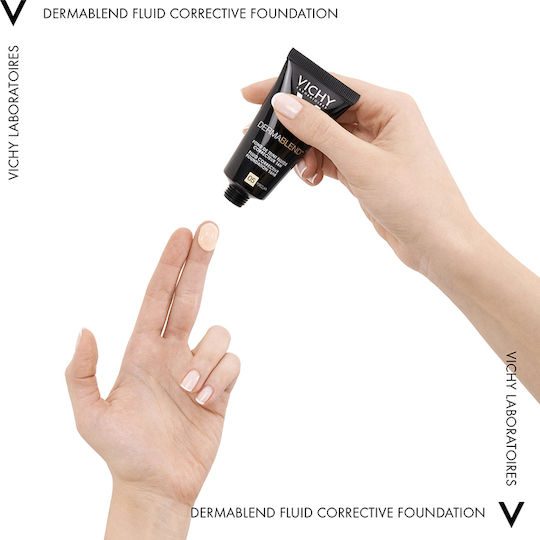 Vichy Dermablend Flüssig LSF35 25 Nude 30ml