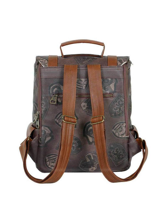 Karactermania Junior High-High School School Backpack Brown