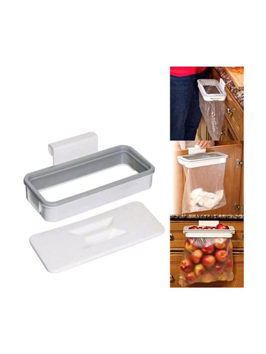 Baza de susținere a sacului Plastic în Alb Culori 11.5x24x3cm