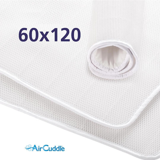 Air Cuddle Top Safe Impermeabil Protecție saltea pentru bebeluși cu bordură 60x120buc Air Cuddle Top Safe Impermeabil Protecție saltea pentru bebeluși cu bordură 60x120buc