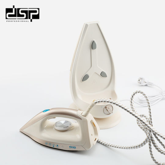 DSP Steam Iron 2200W with Ceramic Plate and Continuous Steam Supply 30g/min