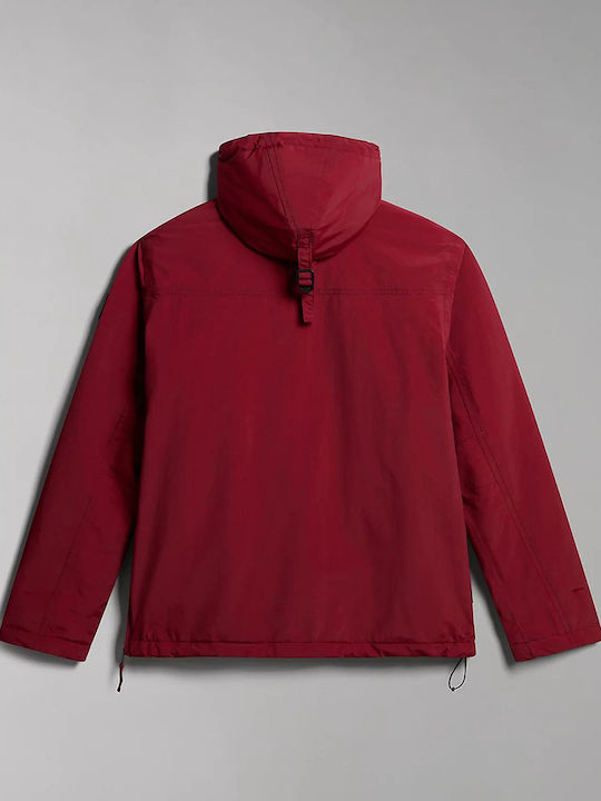 Rainforest Pocket 2 Winter Jacke Wasserdicht und Winddicht Burgundisch