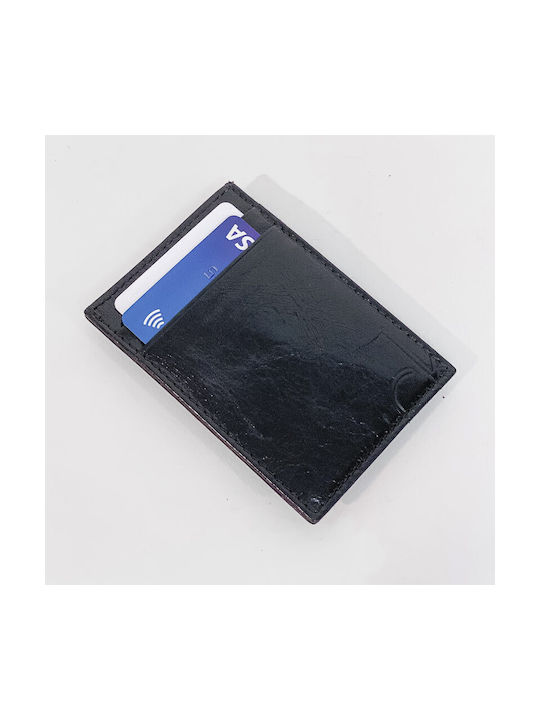 Calvin Klein Men's Leather Card Wallet Black