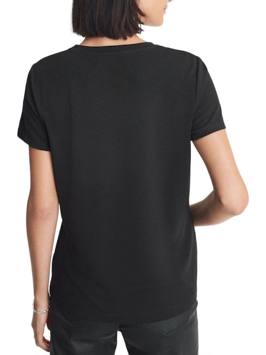 DKNY Logo Μπλούζα Μαύρη