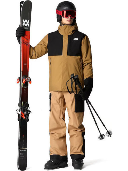 Carto Triclimate 3 in 1 Winter Jacket Waterproof and Windproof Brown