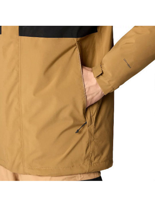Carto Triclimate 3 in 1 Winter Jacket Waterproof and Windproof Brown