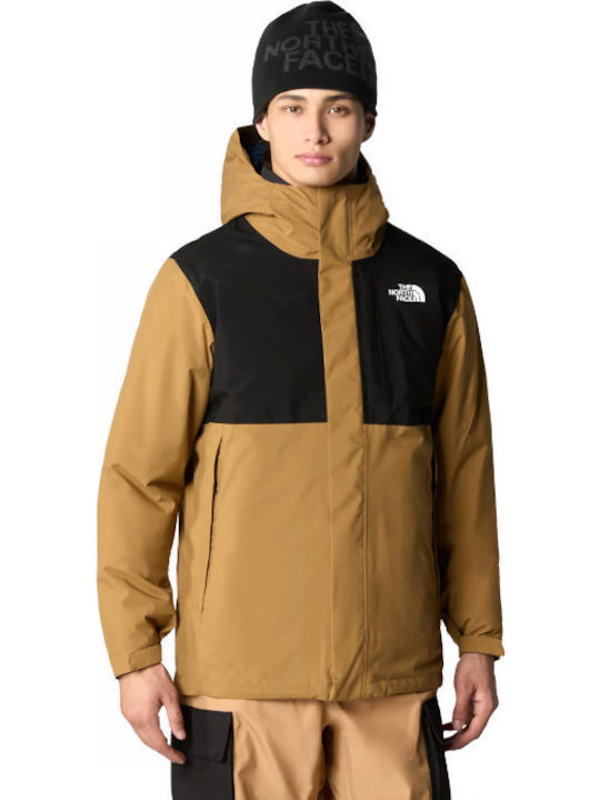 Carto Triclimate 3 in 1 Winter Jacket Waterproof and Windproof Brown
