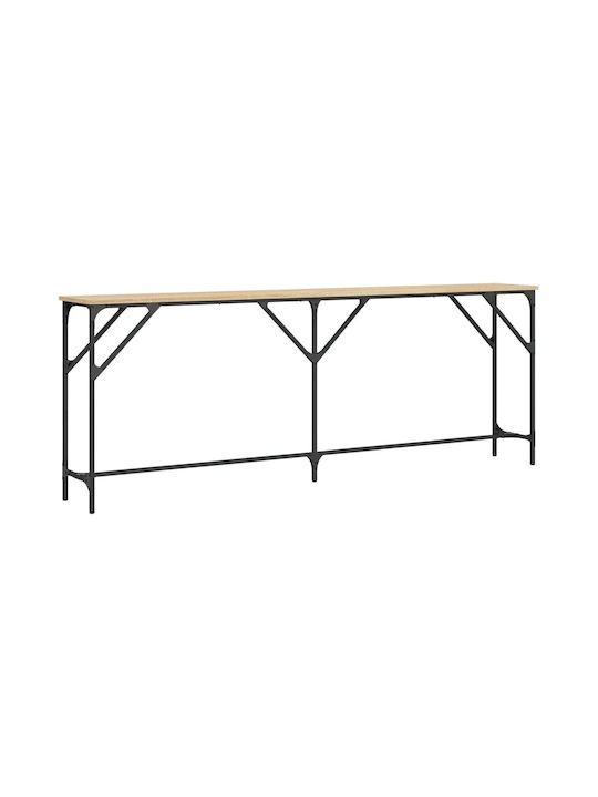Metal Console Table Coffee L200xW29xH75cm