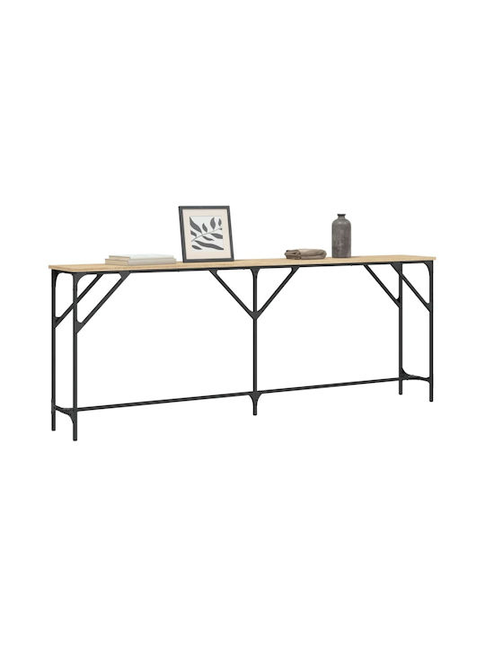 Metal Console Table Coffee L200xW29xH75cm