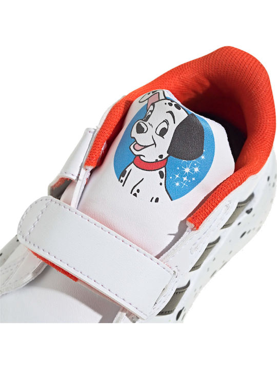 GRAND COURT 2.0 Παιδικά Sneakers με Σκρατς Λευκά