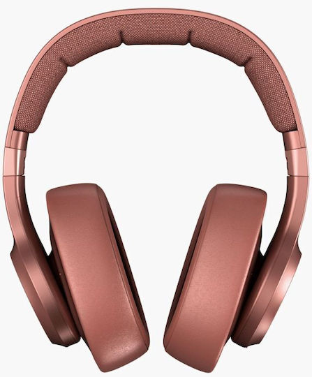 Fresh 'n Rebel Clam 2 Wireless / Wired Over Ear Headphones with 80 hours of Operation Safari Red