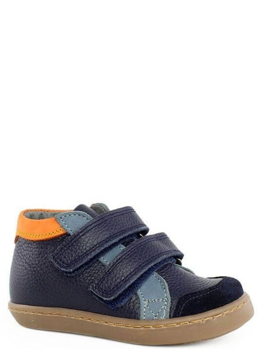 Primi passi Kids Leather Anatomic Boots Blue