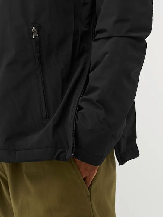 Rainforest Pocket 2 Winter Jacke Wasserdicht und Winddicht Schwarz