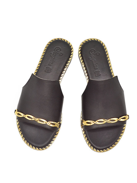 SAGIAS SHOES SANDALS 2004 BLACK