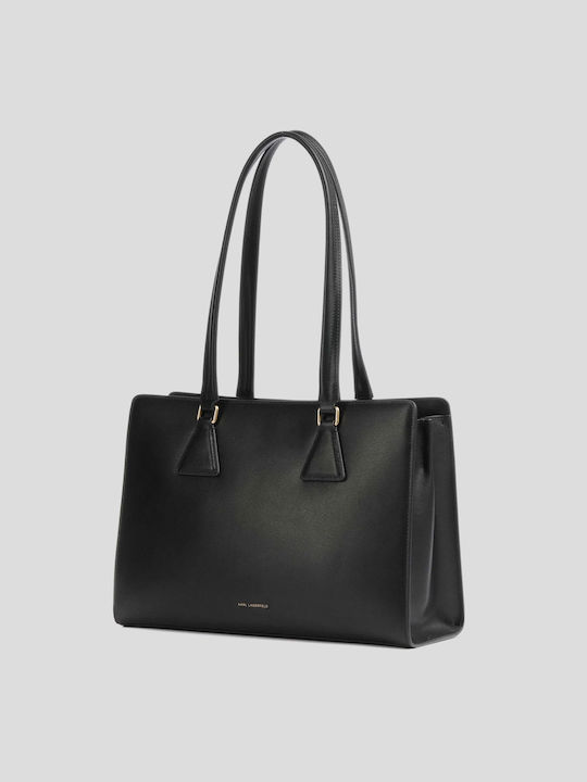 Karl Lagerfeld Damen Tasche Tote Hand Schwarz